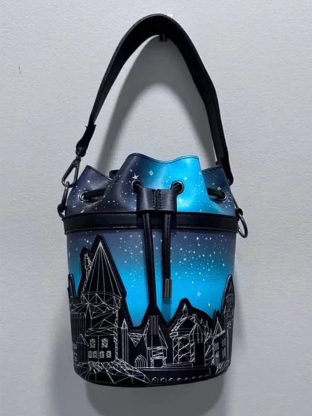 Harry Potter Hogwarts Castle Starry Sky Bucket Bag - BoxLunch Exclusive